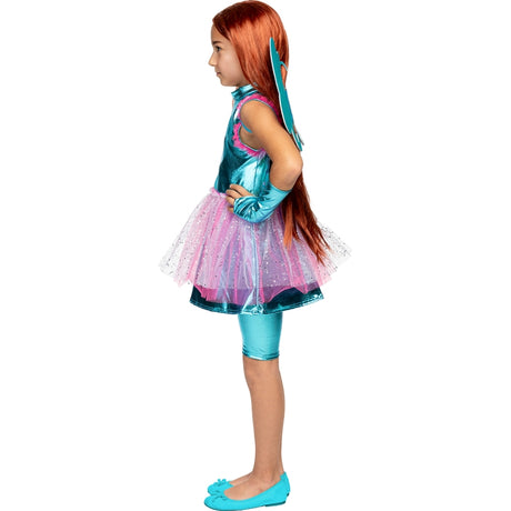 Disfraz de Bloom- Winx club para niña Perfil