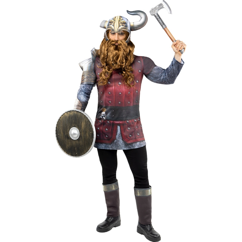 Disfraz de Bruenor Battlehammer - Dragones y mazmorras adulto unisex