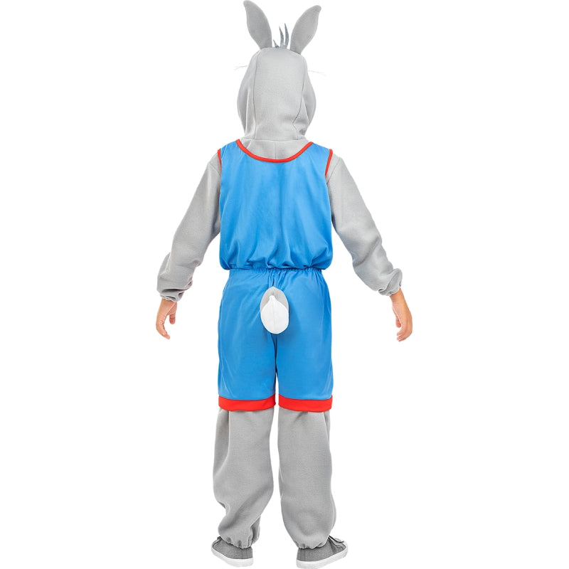 Disfraz de Bugs Bunny Space Jam de Looney Tunes infantil Espalda