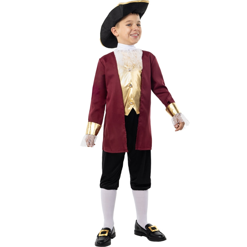 Disfraz de Capitán Garfio clásico para niño Bis 2