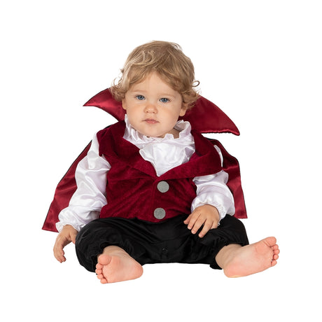 Disfraz de Conde DraculĂn para bebĂ©