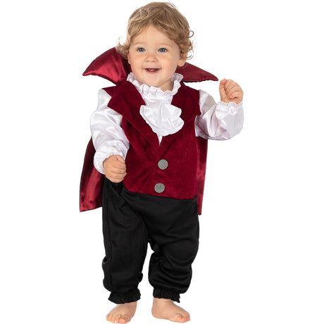 Disfraz de Conde DraculĂn para bebĂ© Bis