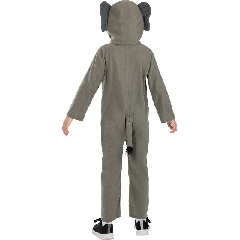 Disfraz de Elefante Africano infantil Espalda