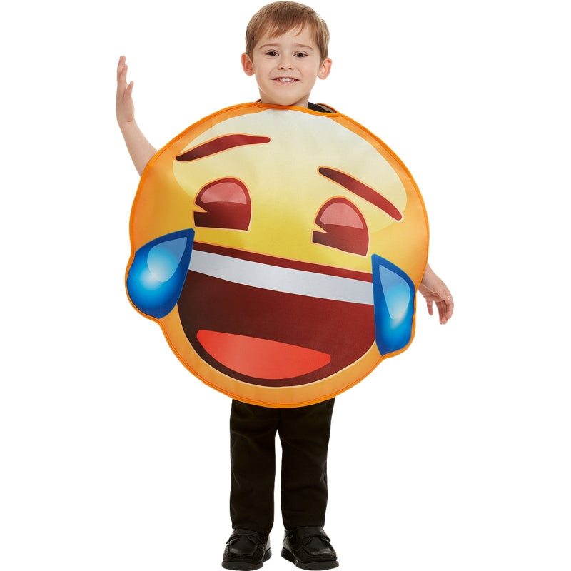 Disfraz de Emoji Sonriente con Lágrimas infantil