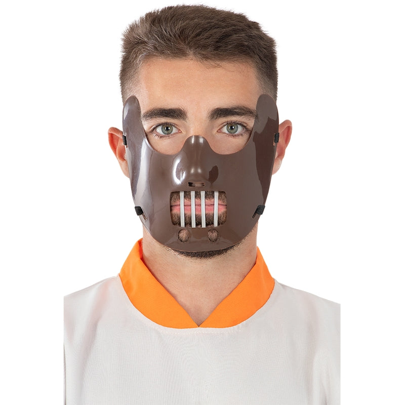 Disfraz de Hannibal Lecter de El silencio de los corderos para hombre Detalle Bis