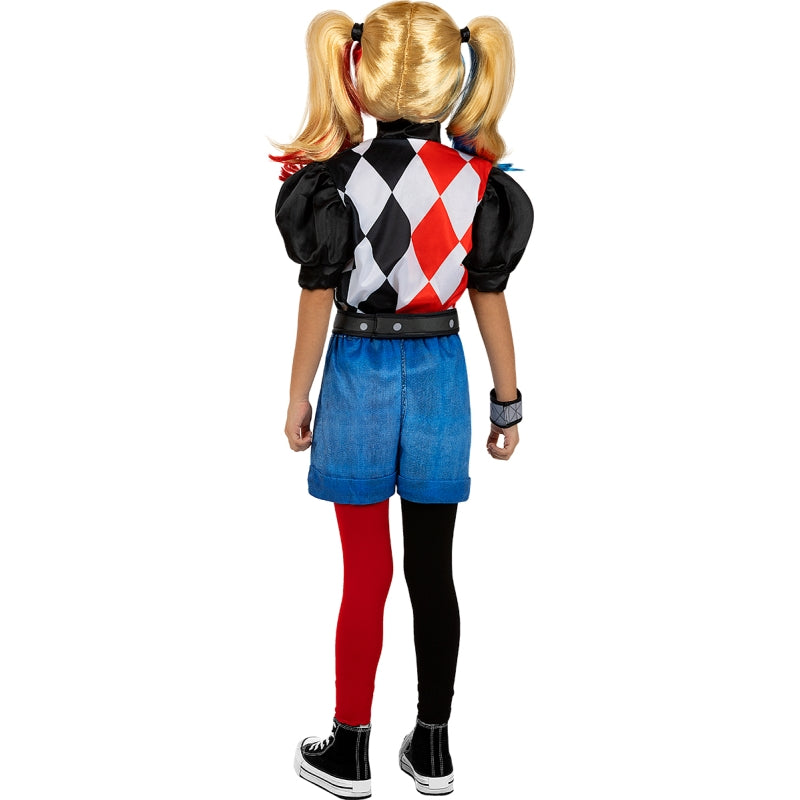 Disfraz de Harley Quinn Rombos para niñaDisfraz de Harley Quinn Rombos para niña Espalda