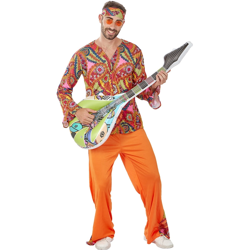 Disfraz de Hippie Good Vibes para hombre