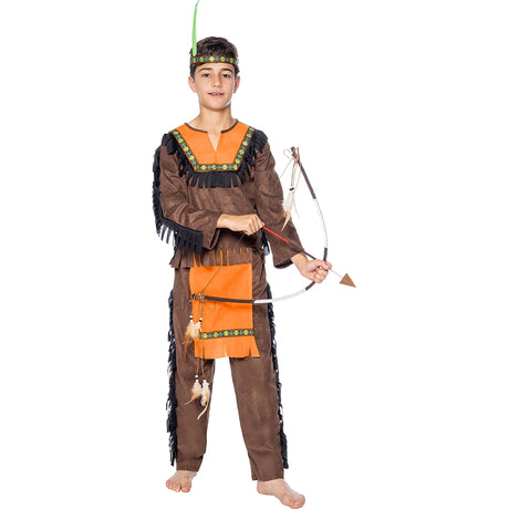 Disfraz de Indio Deluxe para niño