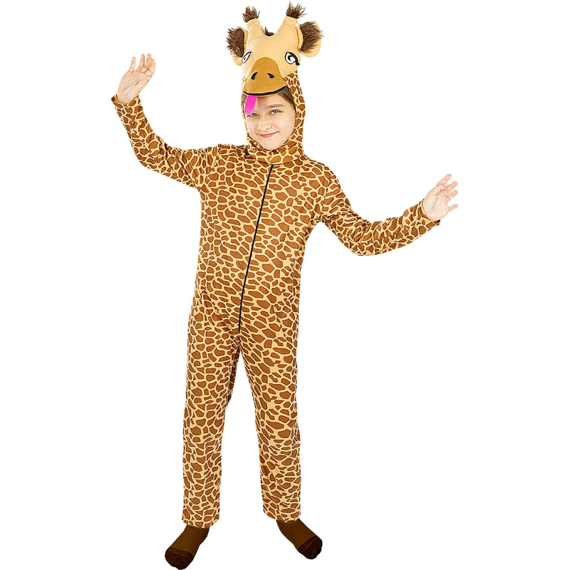 Disfraz de Jirafa en el zoológico infantil