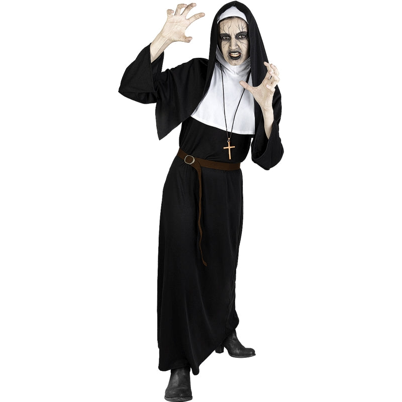Disfraz de La Monja Valak de The Conjuring adulto unisex Detalle