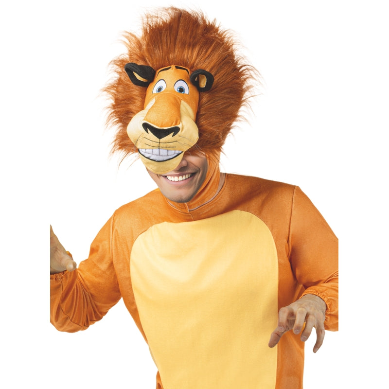 Disfraz de Alex el León de Madagascar para hombre Detalle