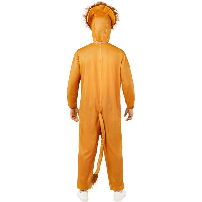 Disfraz de Alex el León de Madagascar para hombre Espalda