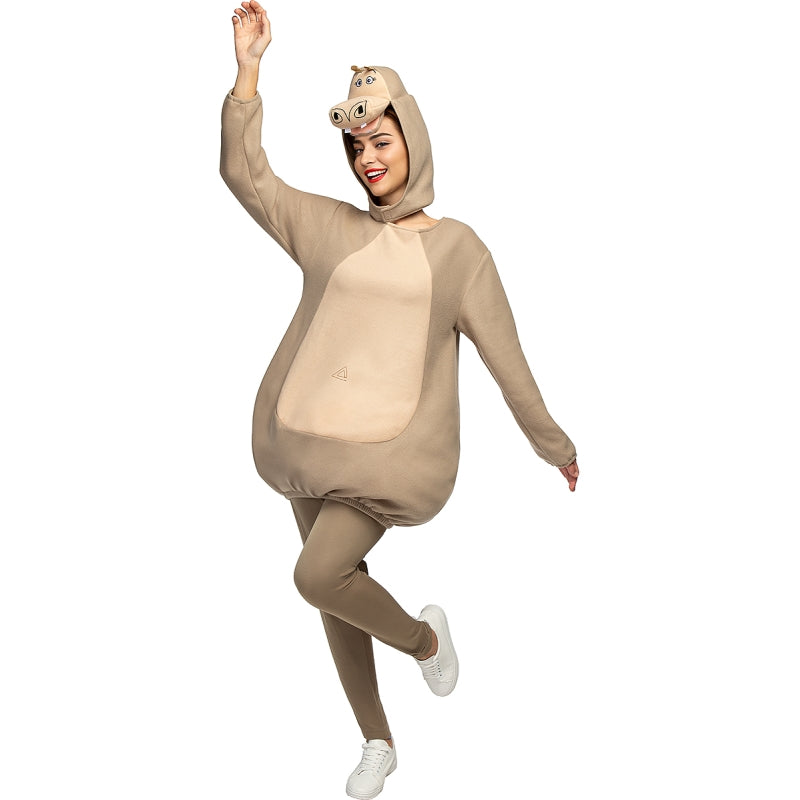 Disfraz de Gloria Hipopótamo Película Madagascar adulto unisex