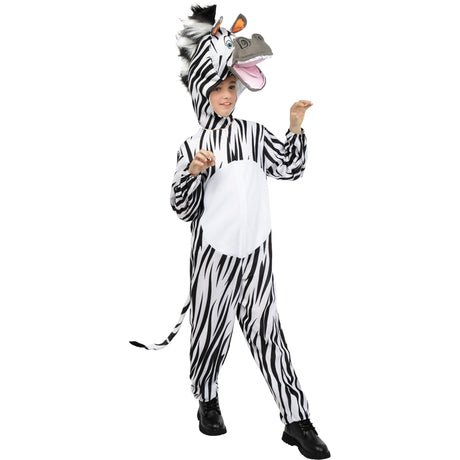 Disfraz de Marty Cebra película Madagascar infantil