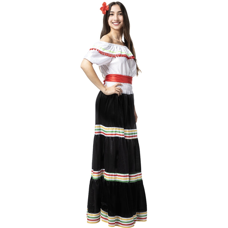 Disfraz de Mexicana Adelita para mujer Perfil