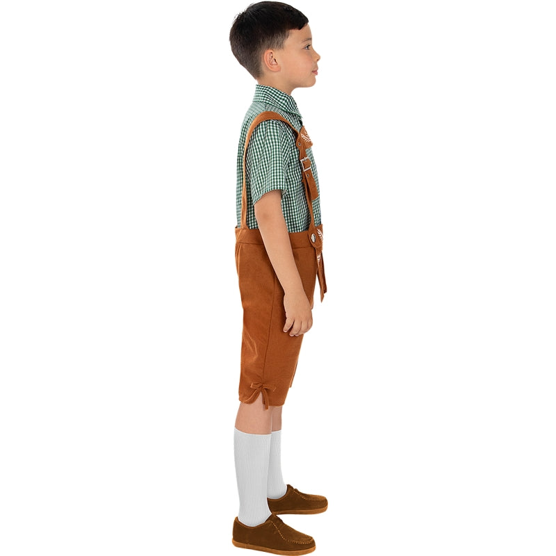Disfraz de Oktoberfest para niño Perfil