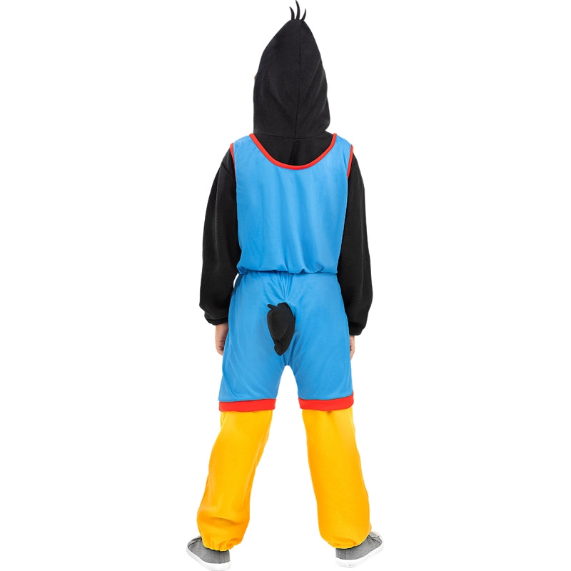 Disfraz de Pato Lucas Space Jam de Looney Tunes infantil Espalda