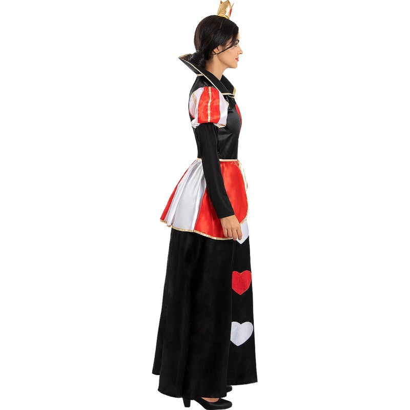 Disfraz de Reina de Corazones Clásico para mujer Perfil