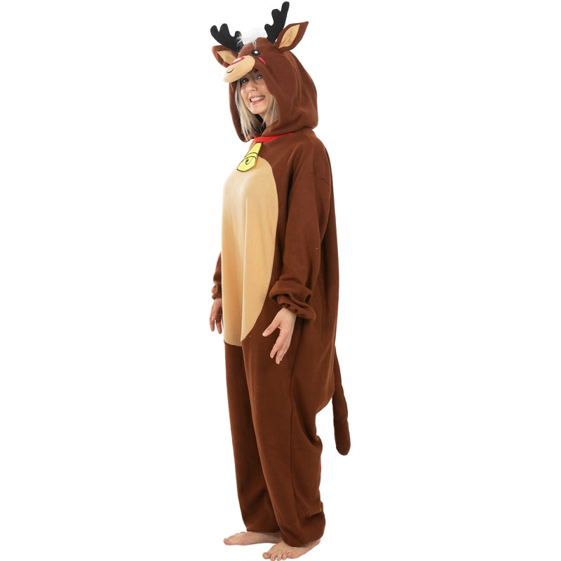 Disfraz de Reno de Santa Claus adulto unisex Perfil