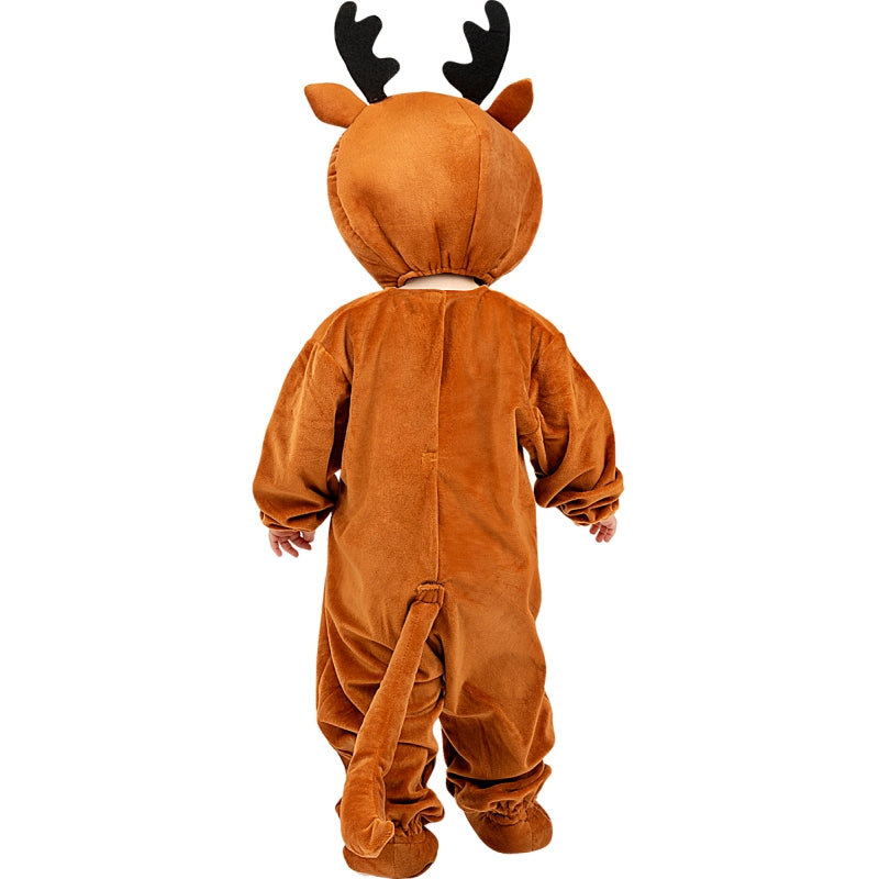 Disfraz de Reno Navidad para bebé Espalda