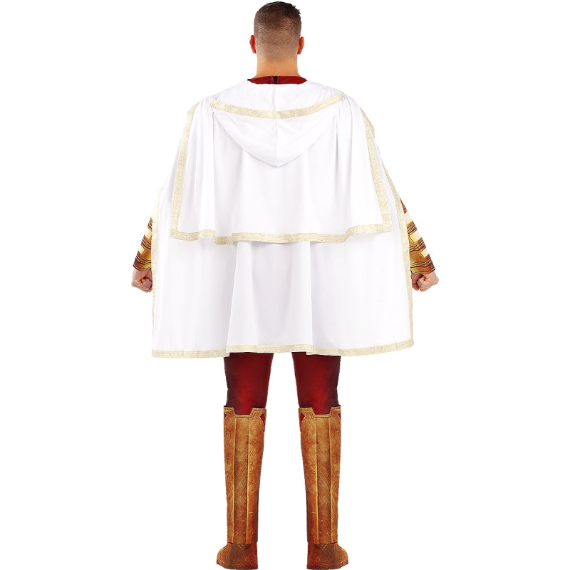 Disfraz de Superhéroe Shazam para hombre Espalda