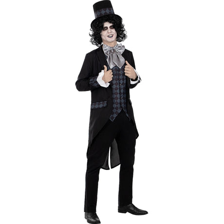 Disfraz de Sombrerero Loco Oscuro para hombre