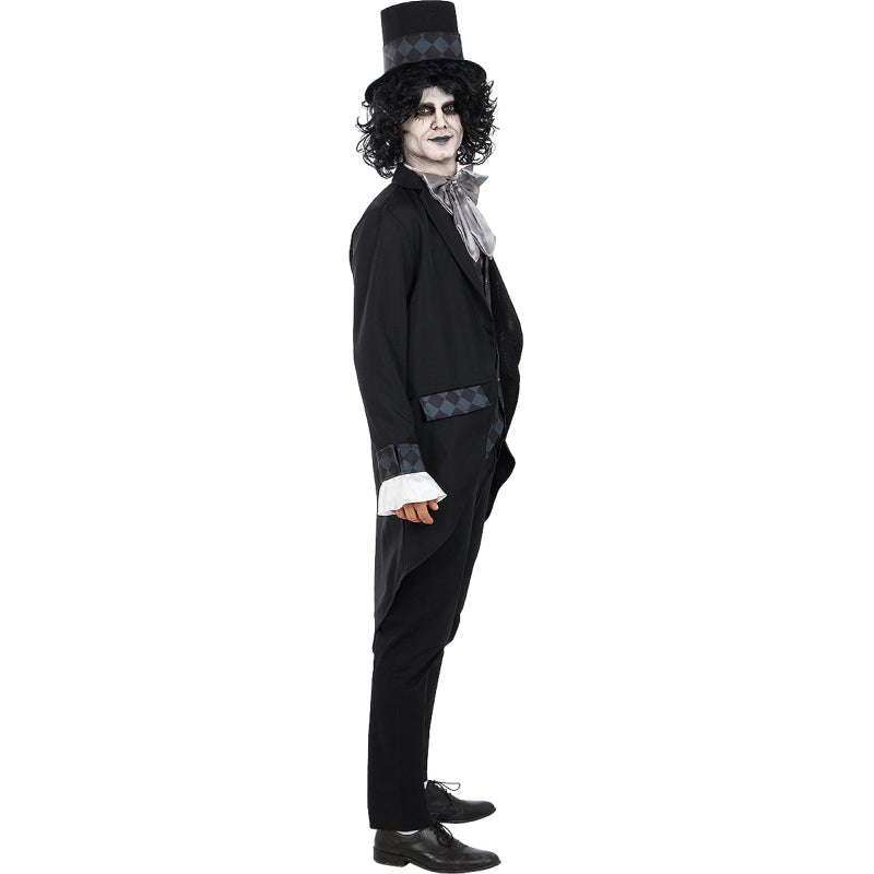 Disfraz de Sombrerero Loco Oscuro para hombre Perfil