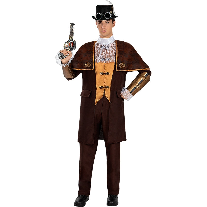 Disfraz de Steampunk elegante para hombre