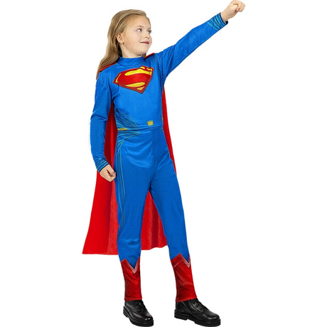 Disfraz de Supergirl - La Liga de la Justicia para niña Bis