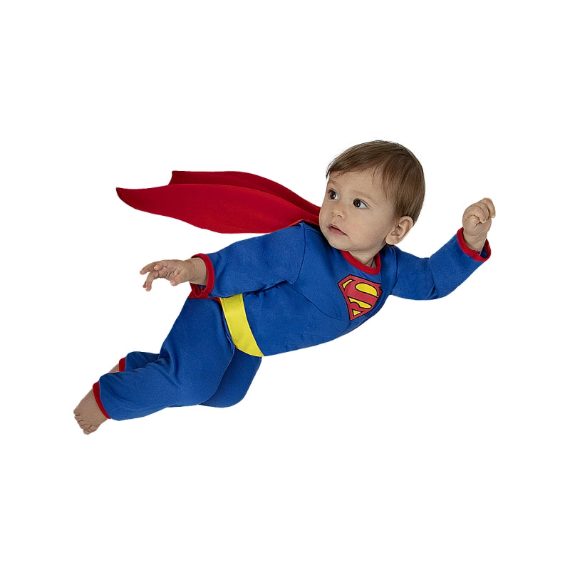 Disfraz de Superman Deluxe para bebé Detalle