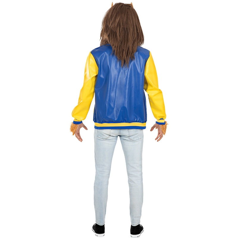 Disfraz de Teen Wolf para hombre Espalda