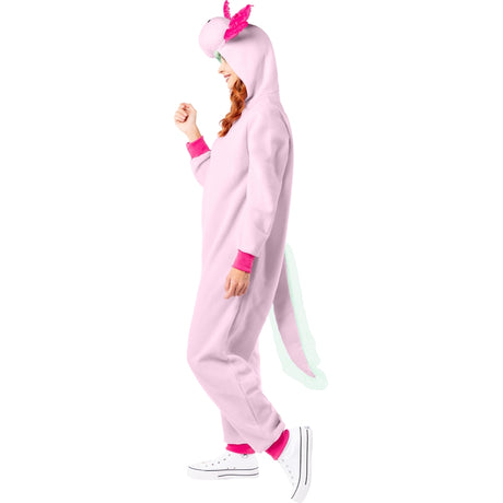 Disfraz de Ajolote Albino adulto unisex Perfil