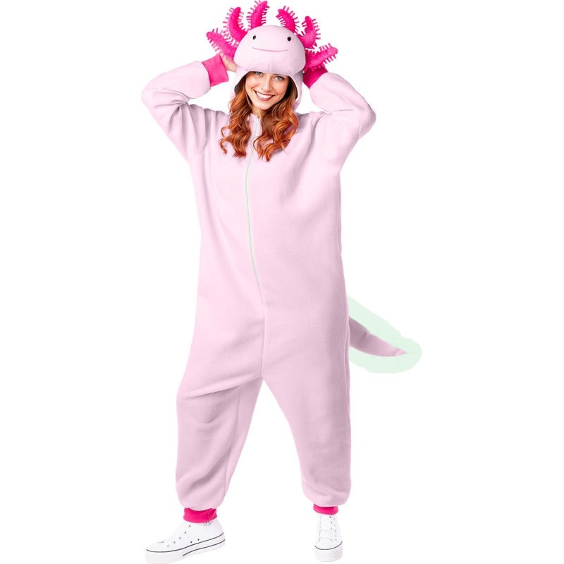 Disfraz de Ajolote Albino adulto unisex Bis