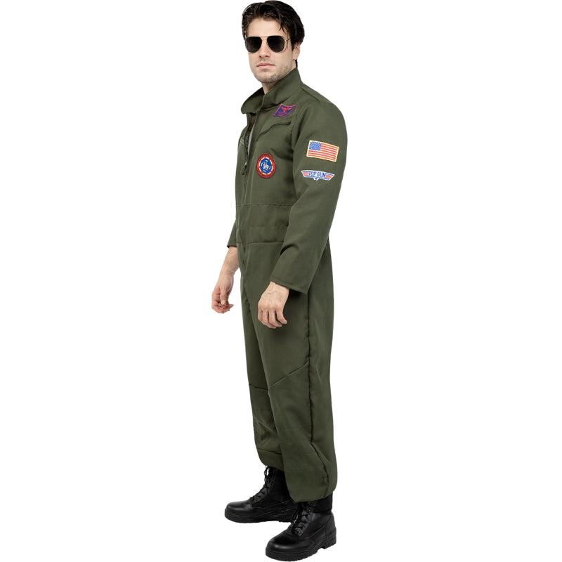 Disfraz de Piloto de Combate de Top Gun para hombre Perfil