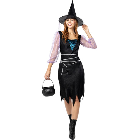 Disfraz de Bruja Clásica para mujer Bis