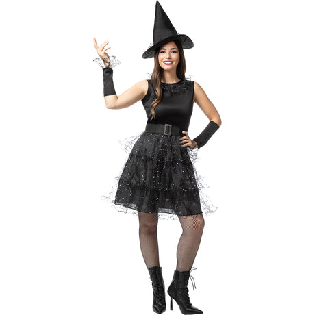 Disfraz de Bruja Elegante para mujer Bis