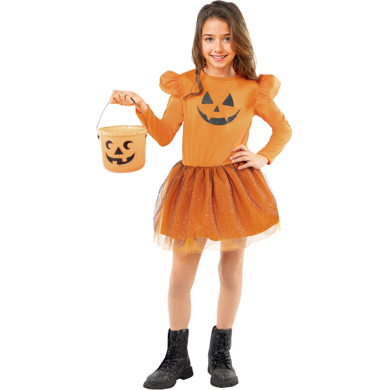 Disfraz de Calabaza Tutú Gloss para niña Detaalle Bis