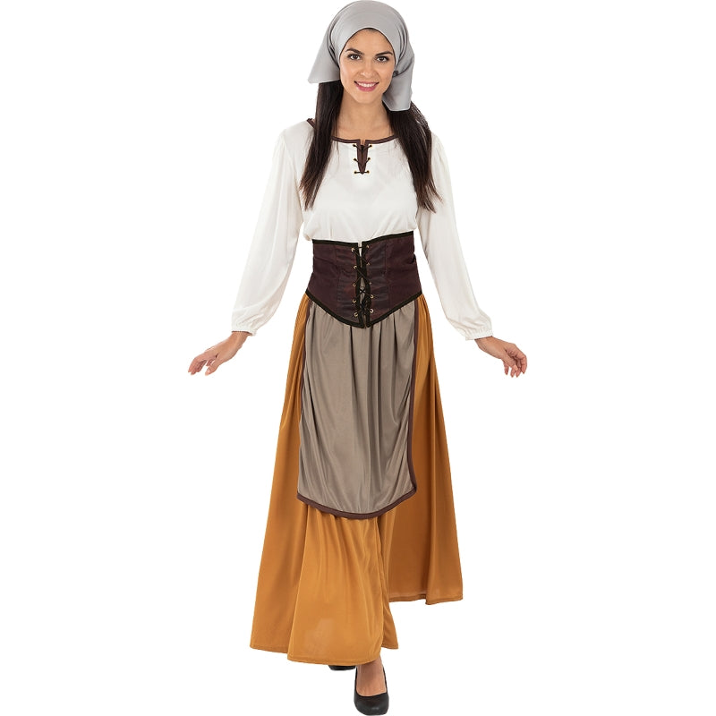 Disfraz de Campesina Medieval para mujer