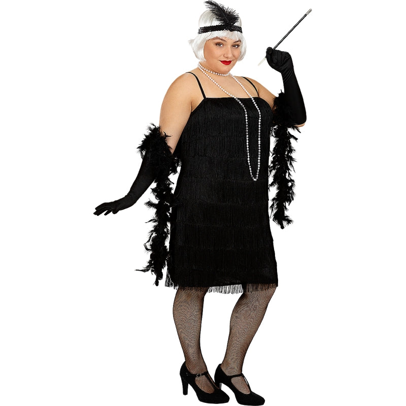 Disfraz de Charlestón para mujer Talla Grande