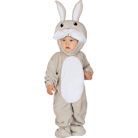 Disfraz de Conejito Gris para bebé Bis