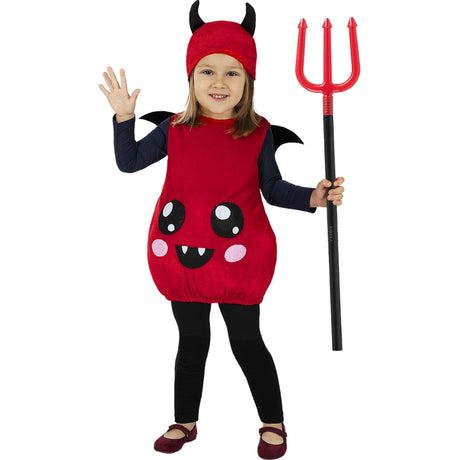 Disfraz de Diablo con ojos para niño