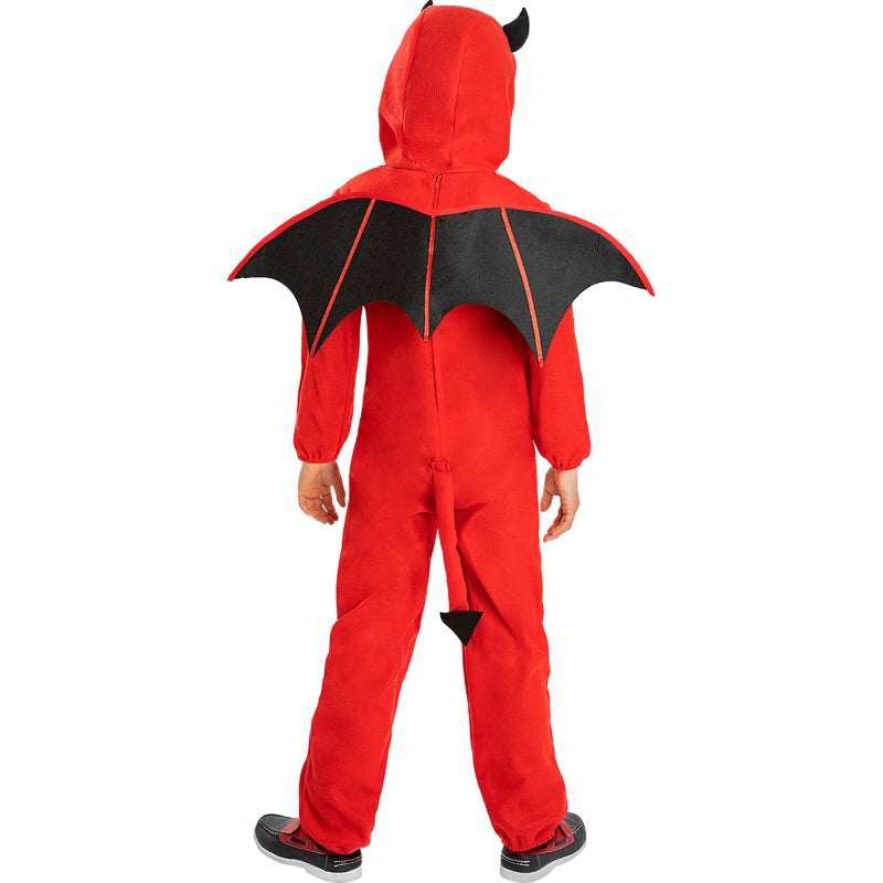 Disfraz de Diablo del Infierno para niño Espalda