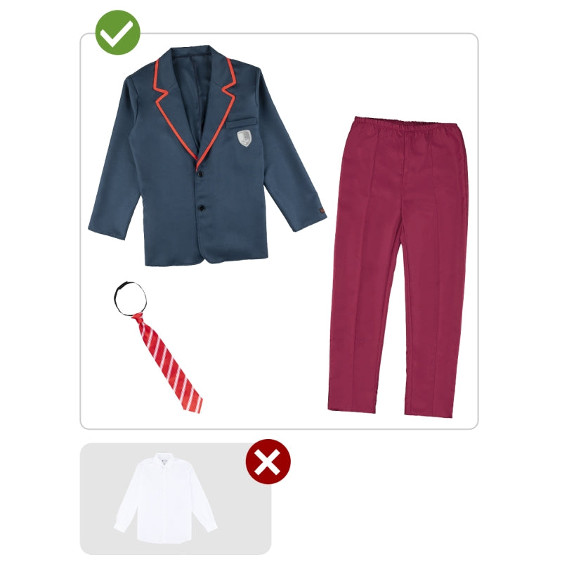 Disfraz de Élite estudiante - Netflix para hombre Contenido