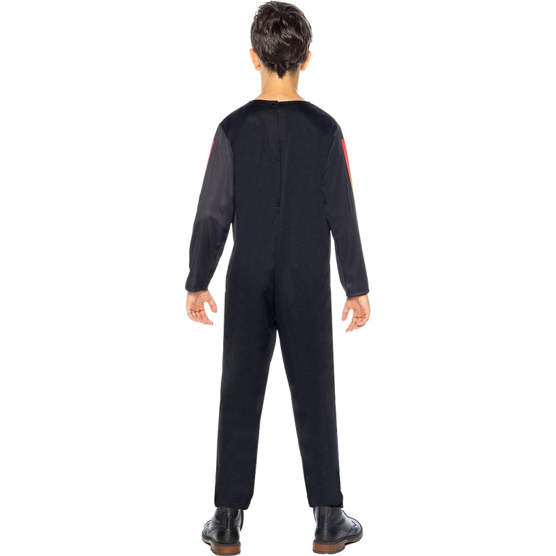 Disfraz de Esqueleto Colores para niño Espalda