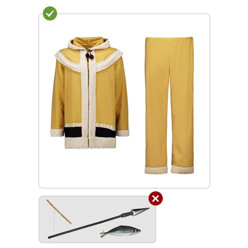 Disfraz de Esquimal Polo Norte hombre Contenido