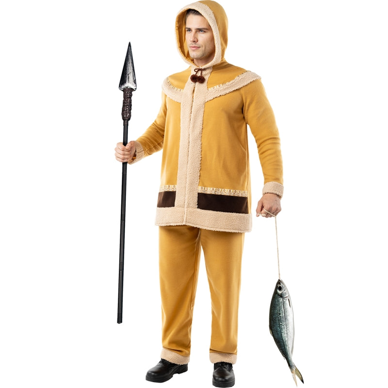 Disfraz de Esquimal Polo Norte hombre Perfil