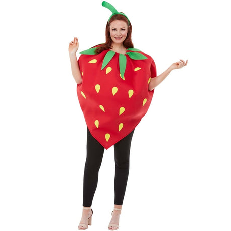 Disfraz de Fresón adulto unisex Mujer