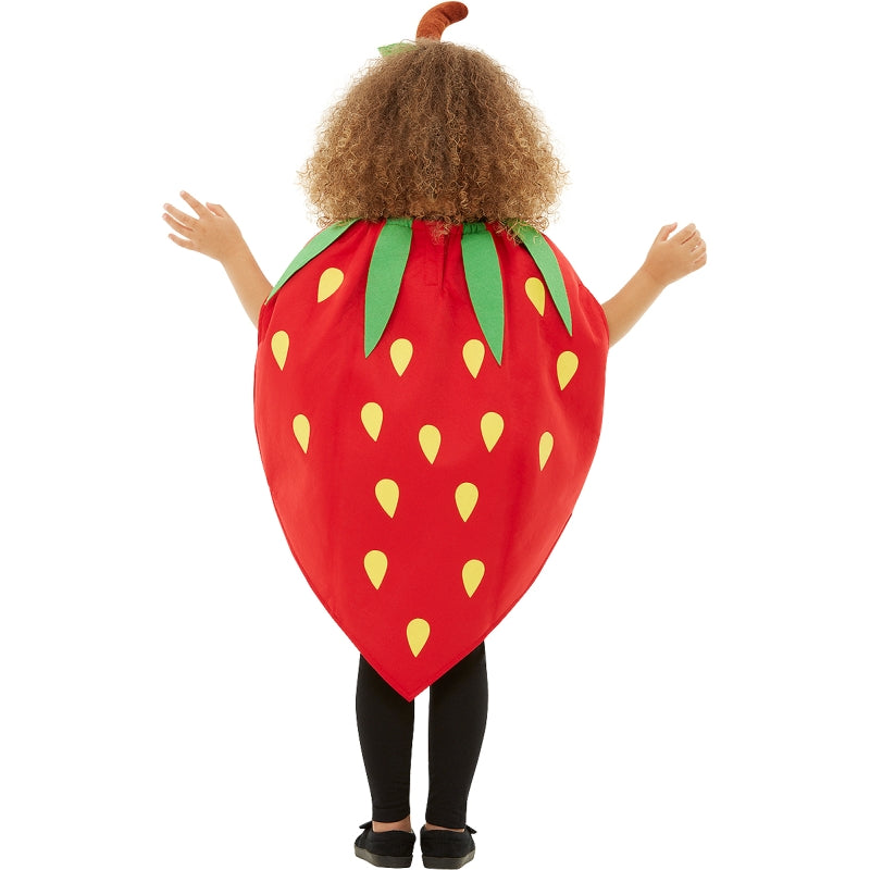 Disfraz de Fresa infantil Espalda