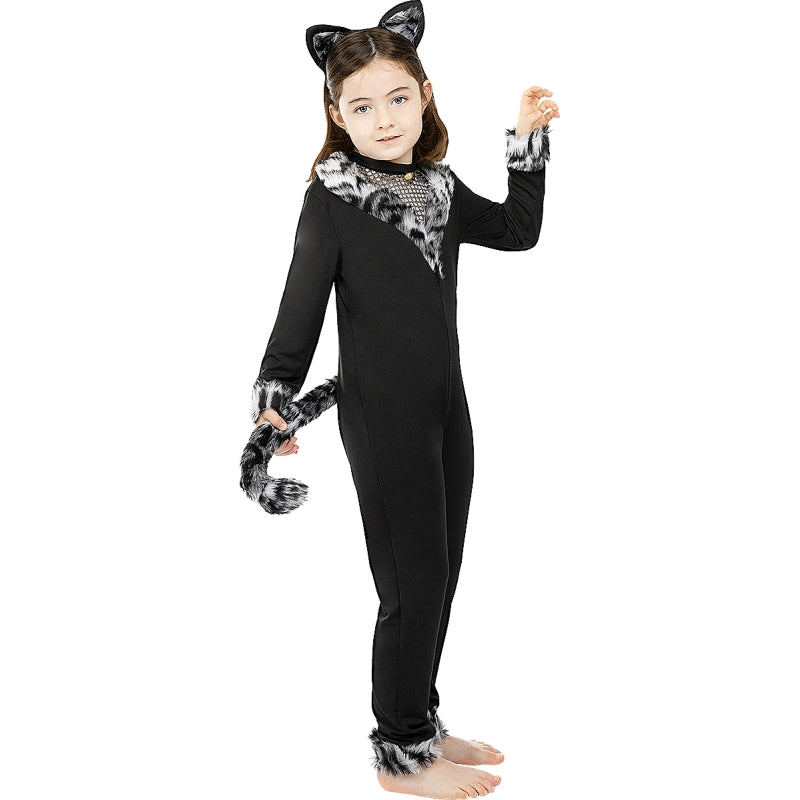 Disfraz de Gata para niña Perfil 2