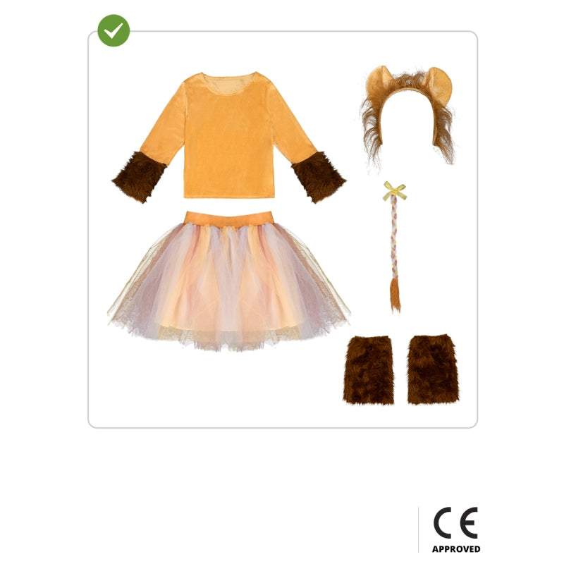 Disfraz de Leona para niña Contenido